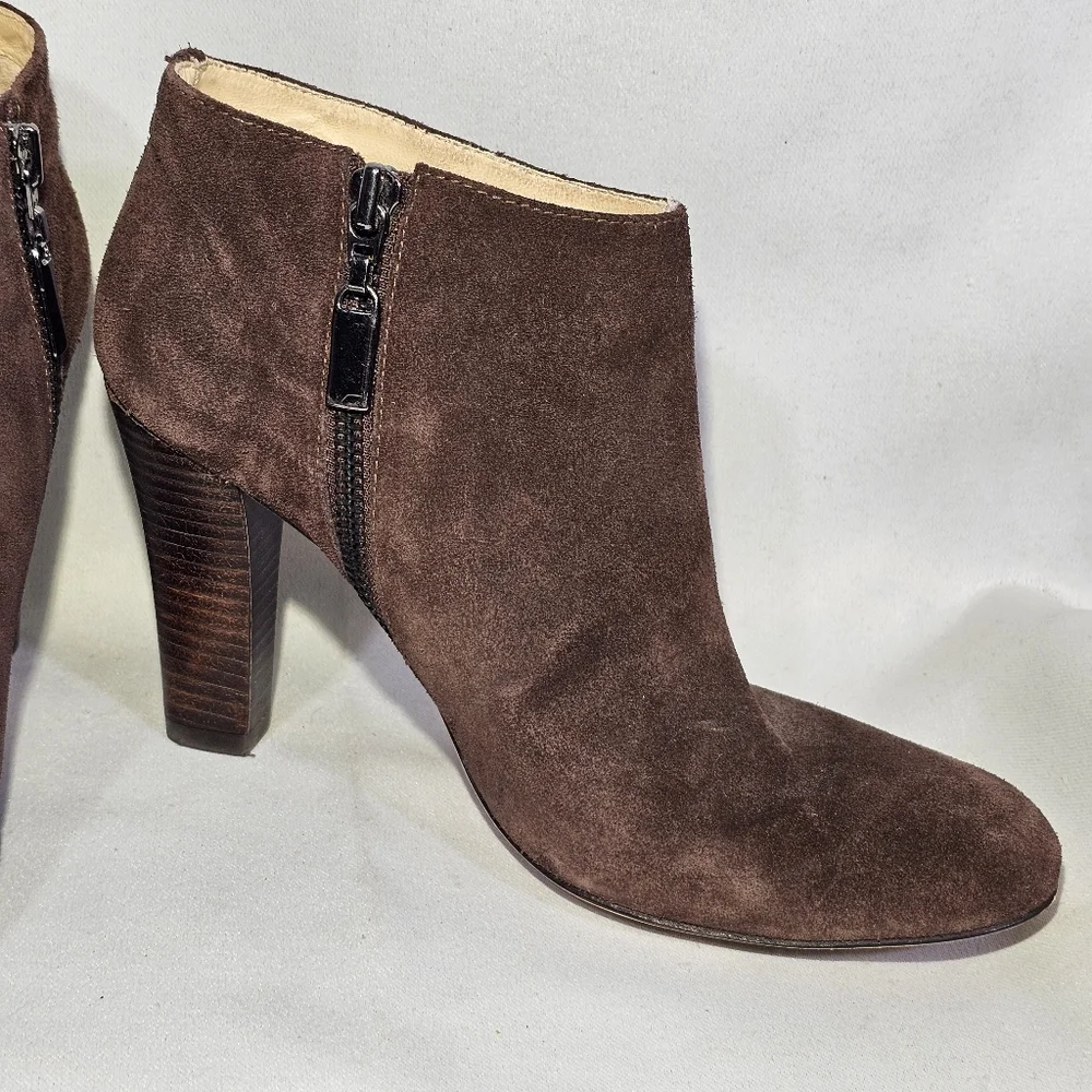 Alexandre Birman Suede Leather High Heel Ankle Boots Women's Size 36‎